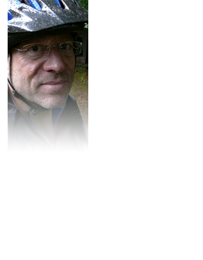 Norbert Kress mit dem Bike unterwegs